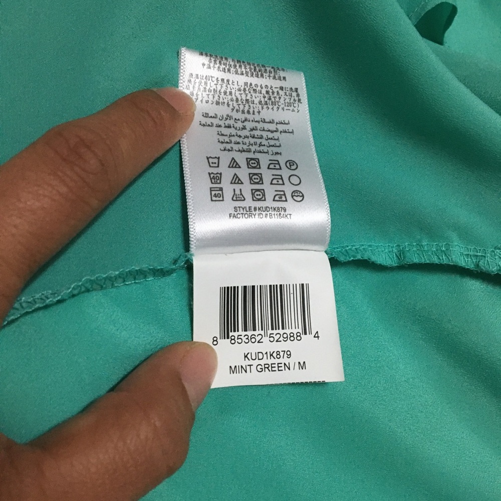 Bcbgeneration High Low Mint Green Sleeveless Top - image 6